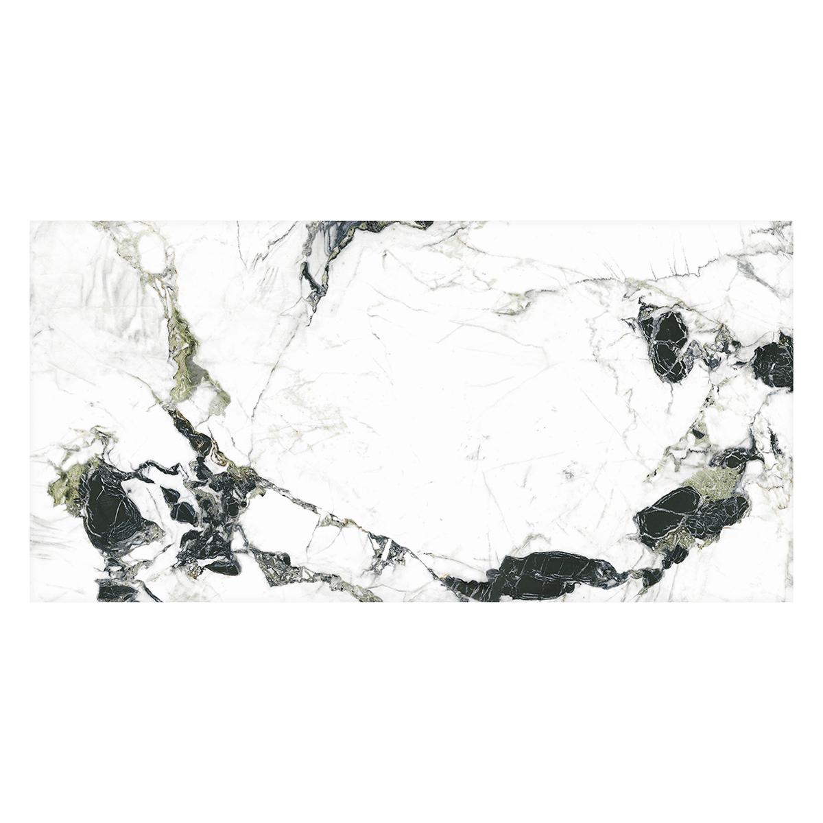 Porcelanato Oyama Blanco/Verde Brillante - 60X120 cm - 1.44 m2