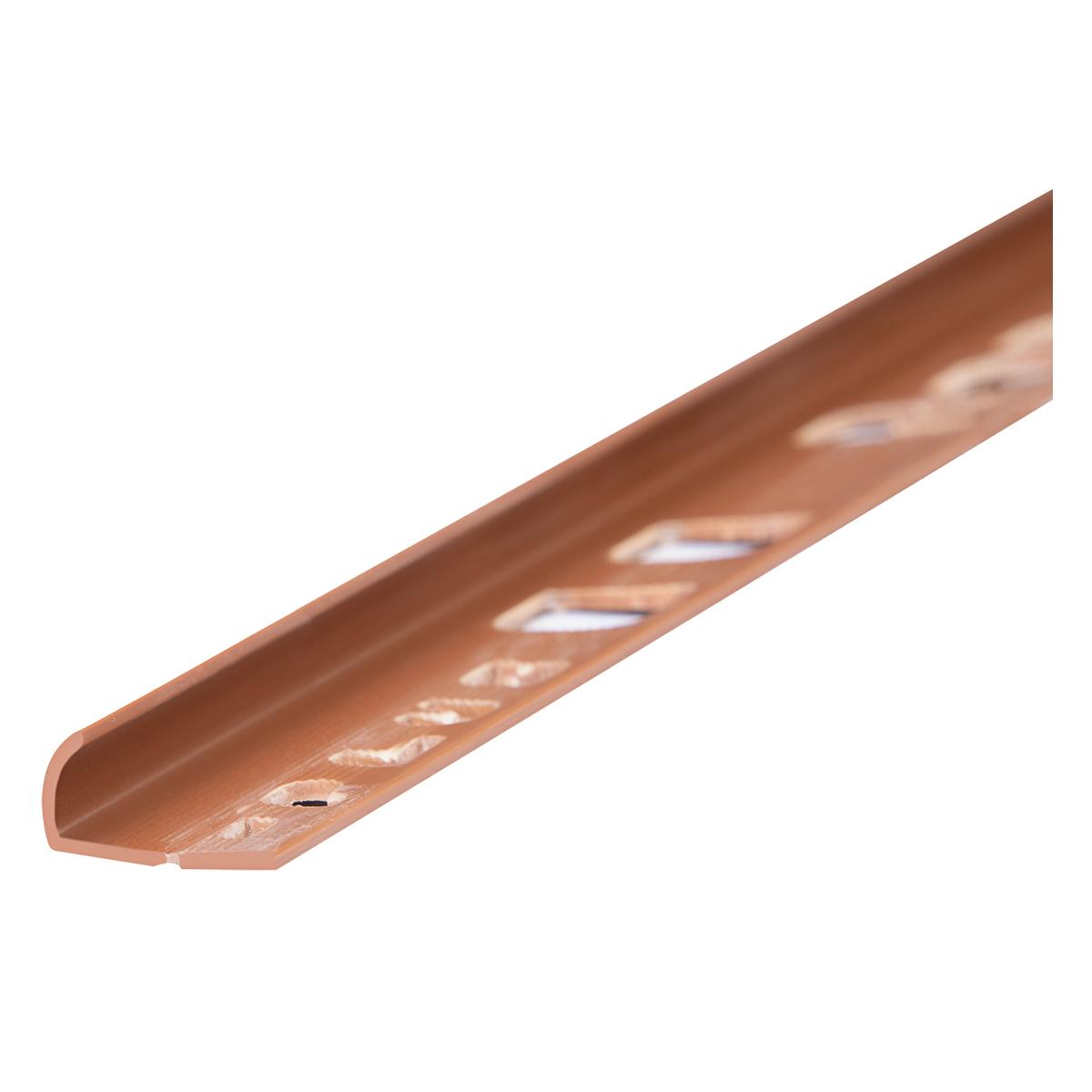 Perfil Plus Para Cerámico Pvc - Marrón Claro - 0.95X240 cm
