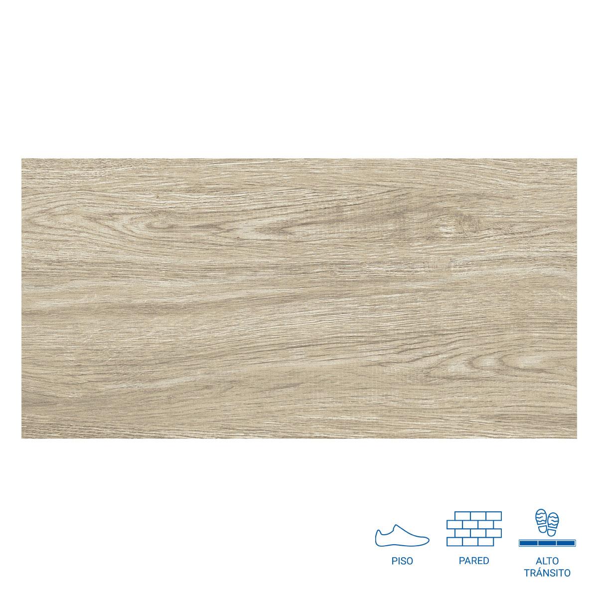 Piso Larice Greige Mate - 30X60 cm - 1.62 m2