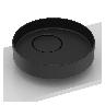 Bowl D4 Para Sobreponer - Negro