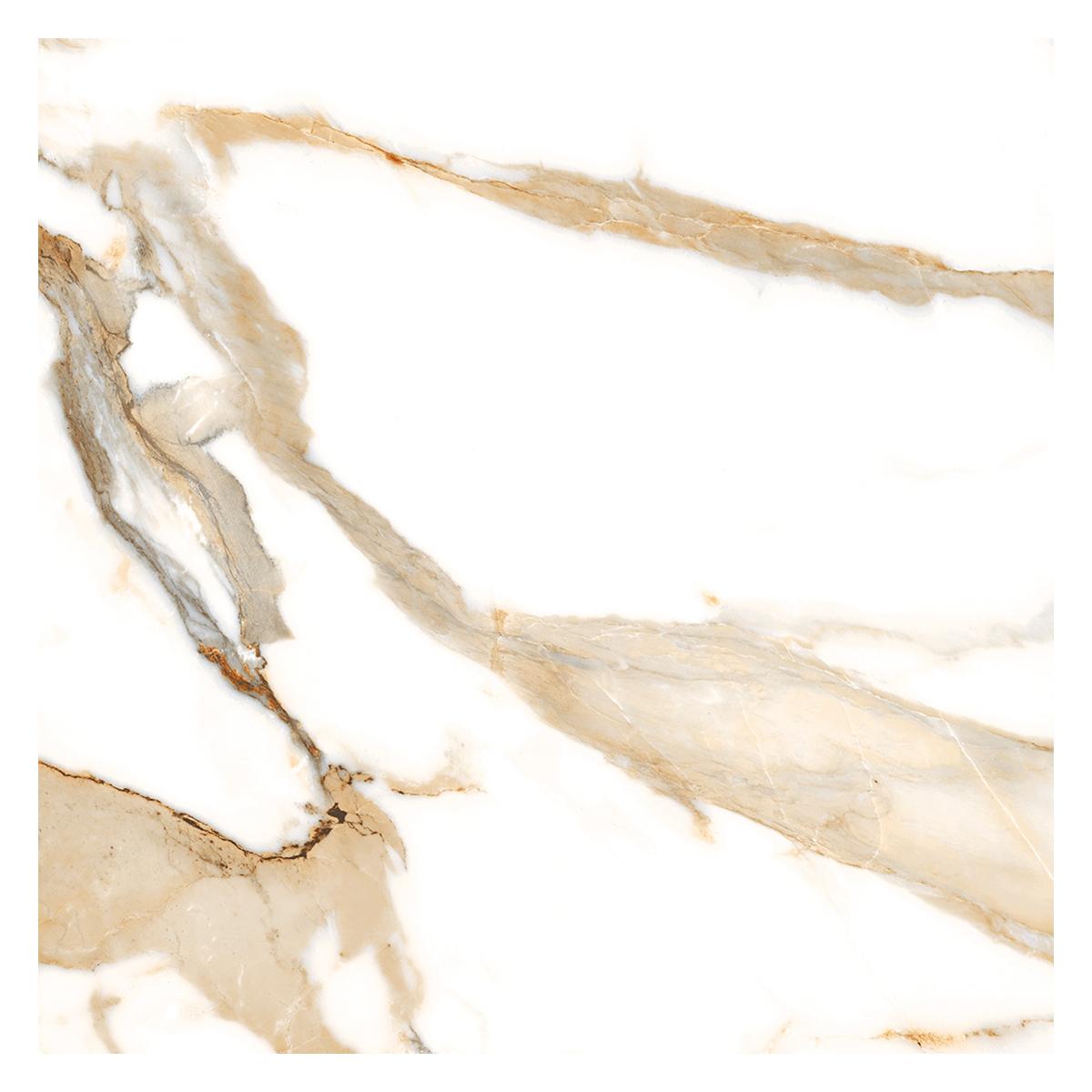 Porcelanato Valeria Oro Brillante - 60X60 cm - 1.44 m2