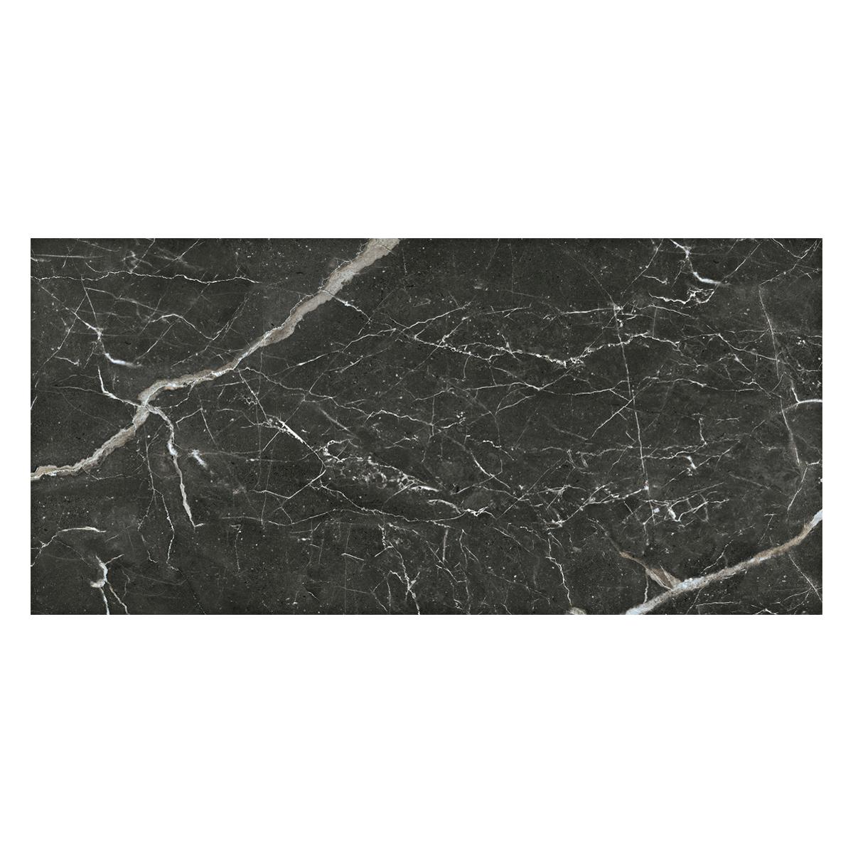 Mayólica Sahara Negro Satinado Mate - 43.2 x 91 cm - 1.96 m2