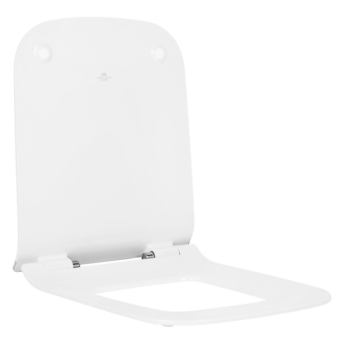 Asiento Forma Caída Lenta - Blanco