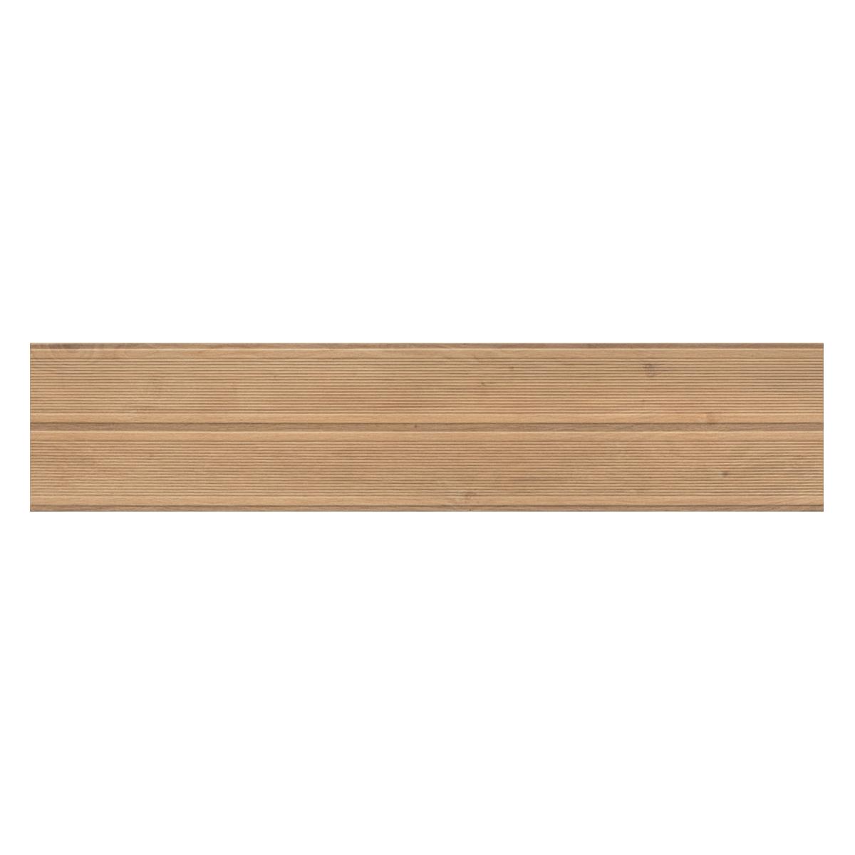 Porcelanato Bali Deck Camel Mate Rectificado - 19 x 90 cm - 1.54 m2