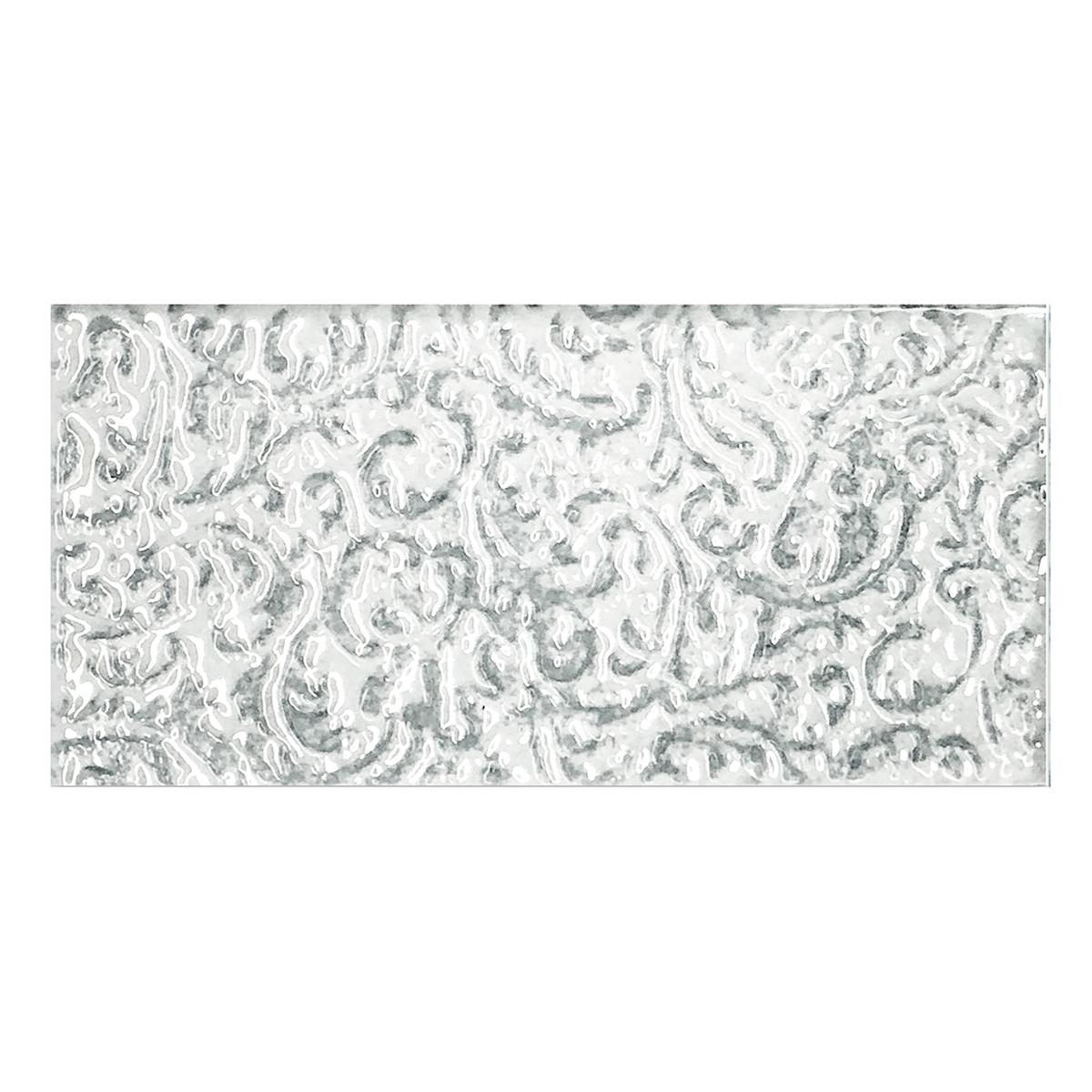 Listelo Bricks Jersey Blanco - 7.5X15 cm