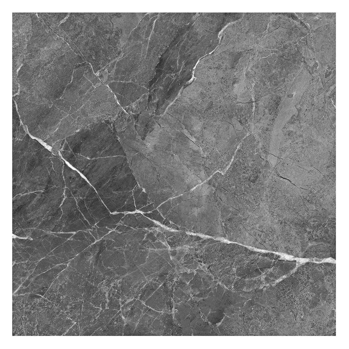 Porcelanato Emperador Gris Brillante - 60X60 cm - 1.44 m2