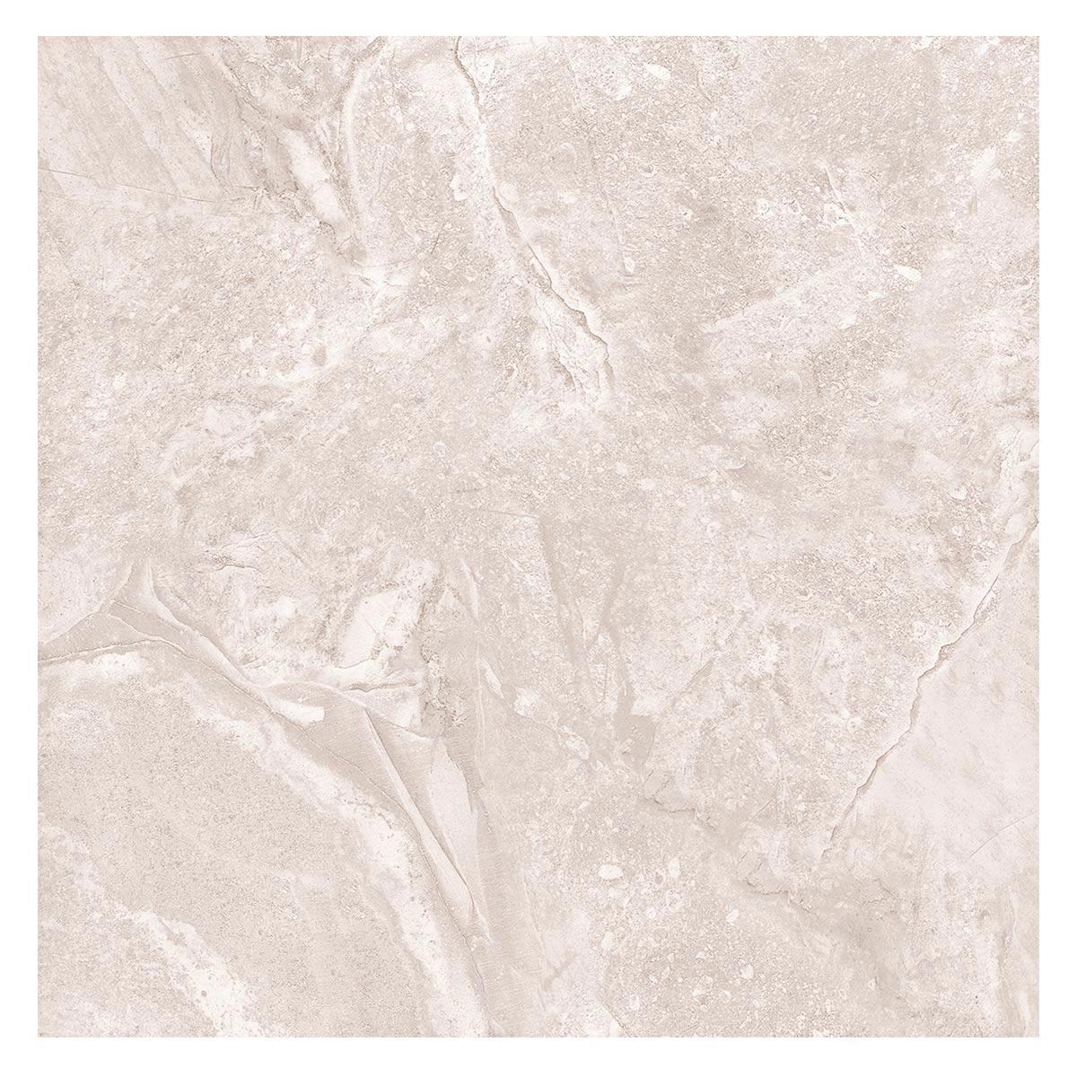 Piso Caliza Blanco Brillante - 46X46 cm - 1.90 m2