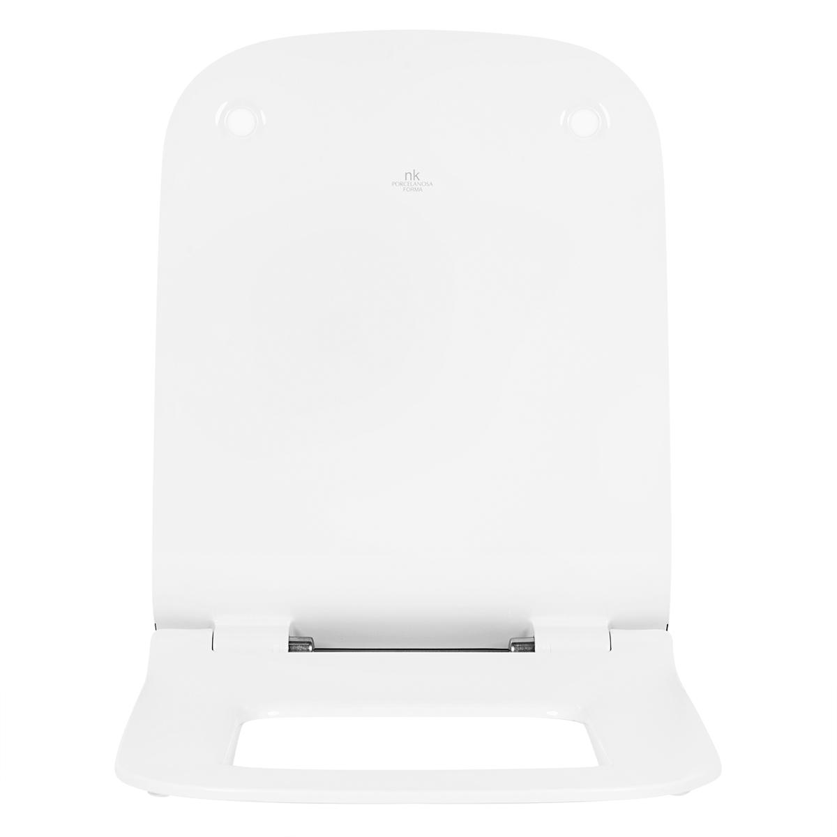Asiento Forma Caída Lenta - Blanco