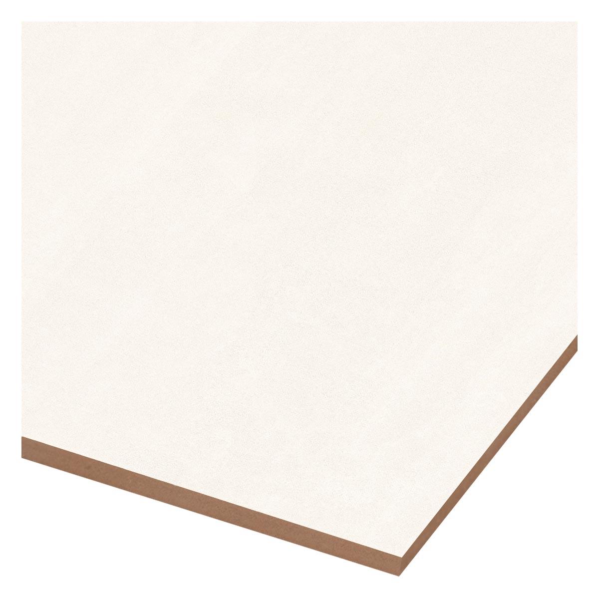 Porcelanato Unicolor Blanco Mate - 60X60 cm - 1.44 m2