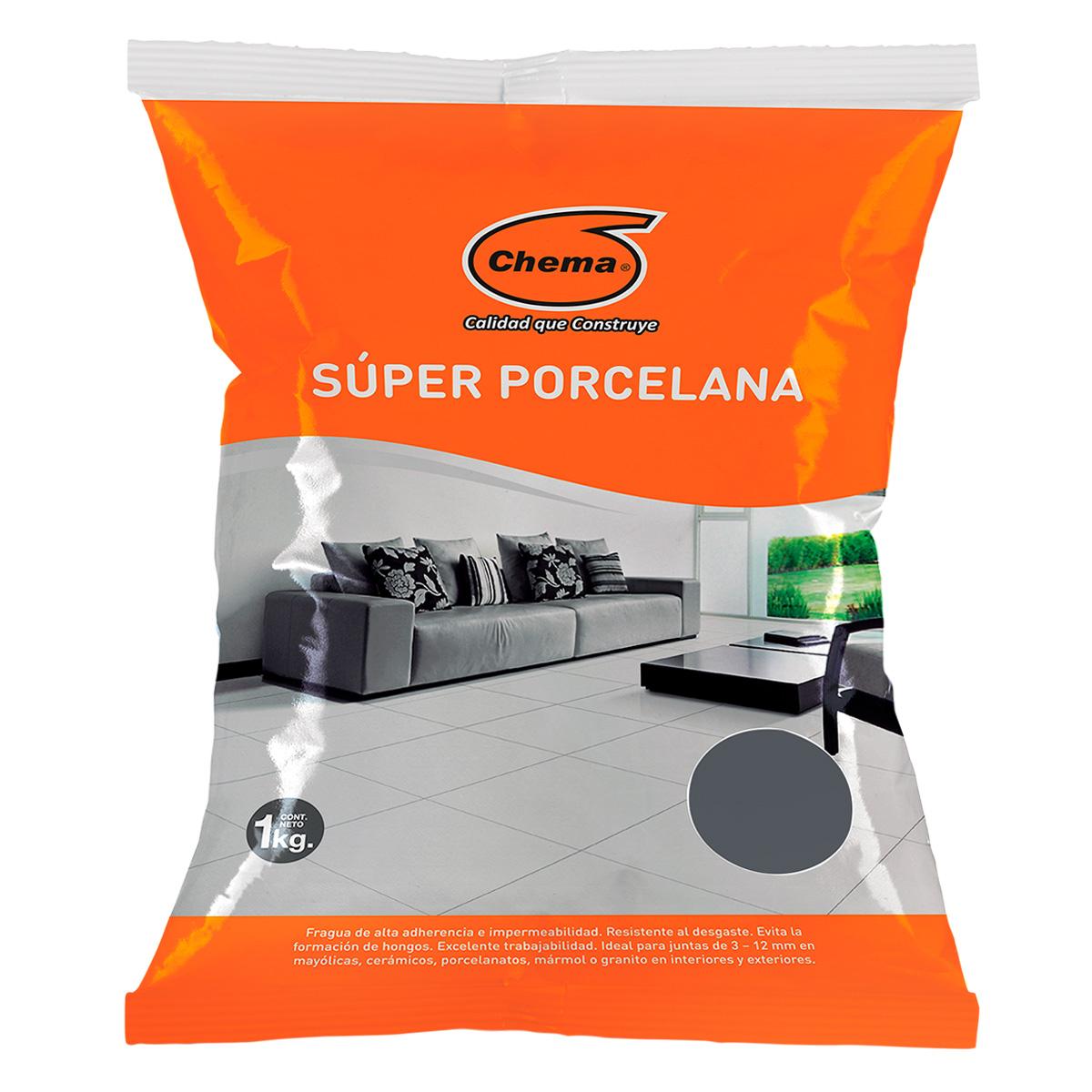 Fragua Súper Porcelana  1 KG - Gris Oscuro