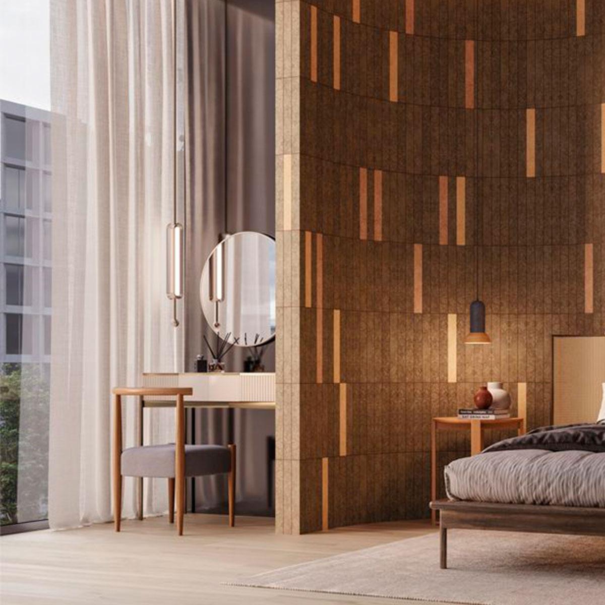 Porcelanato Sole Marrón Natural - 100X100 cm - 2.00 m2