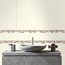 Listelo Moca Beige Brillante - 5.5X45 cm - 1 pza