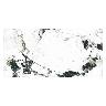 Porcelanato Oyama Blanco/Verde Brillante - 60X120 cm - 1.44 m2