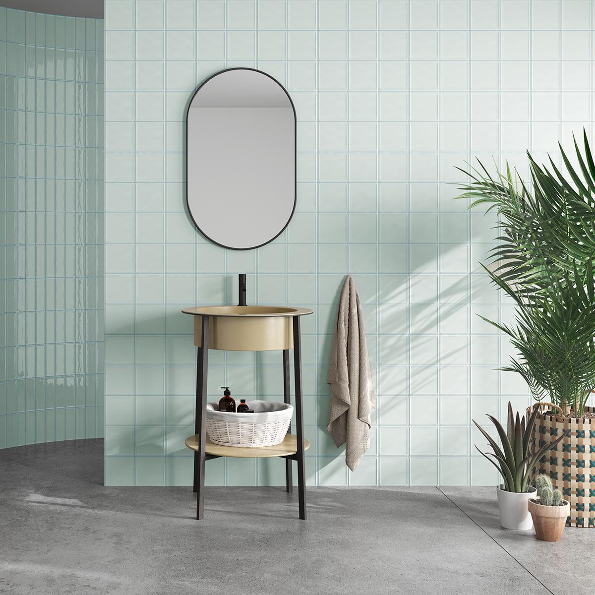 Porcelanato Bonny Acqua Mate - 15X15 cm - 0.45 m2