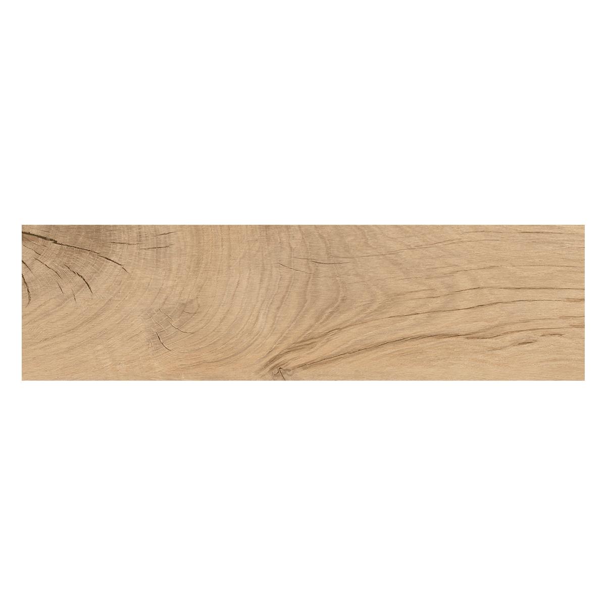 Porcelanato Bricola Haya Marrón Mate - 20X75 cm - 1.05 m2
