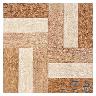 Piso Arkansas Madera Natural Brillante - 45X45 cm - 2.23 m2