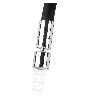 Llave Memphis Para Lavadero Pico Flexible - Plateado/Negro
