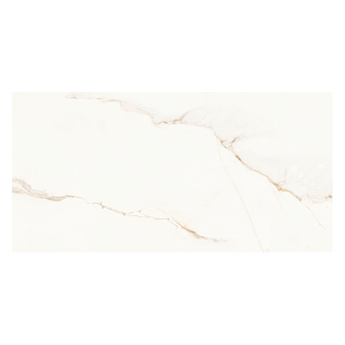 Piso Calacata Gold Pulido Rectificado - 58 x 120 cm - 2.09 m2