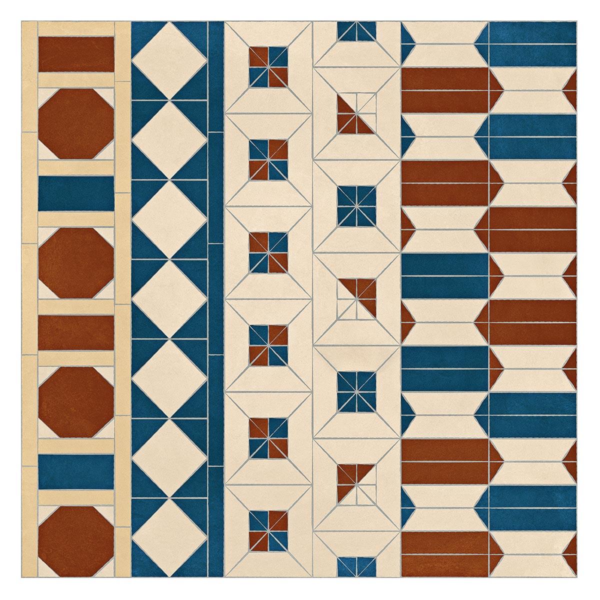 Porcelanato Brasilidade Mix Natural - 100x 100 - 2.00 m2