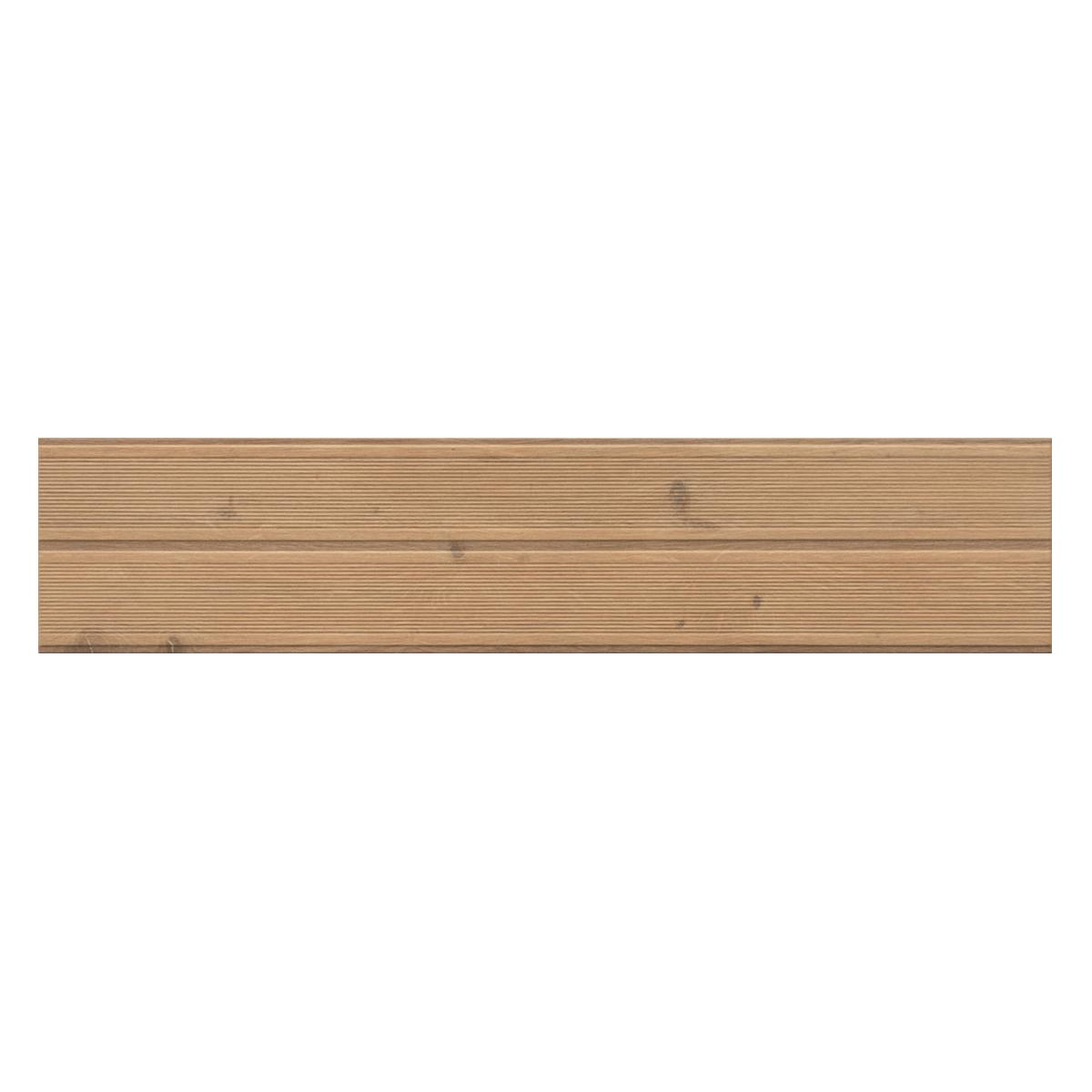 Porcelanato Bali Deck Camel Mate Rectificado - 19 x 90 cm - 1.54 m2