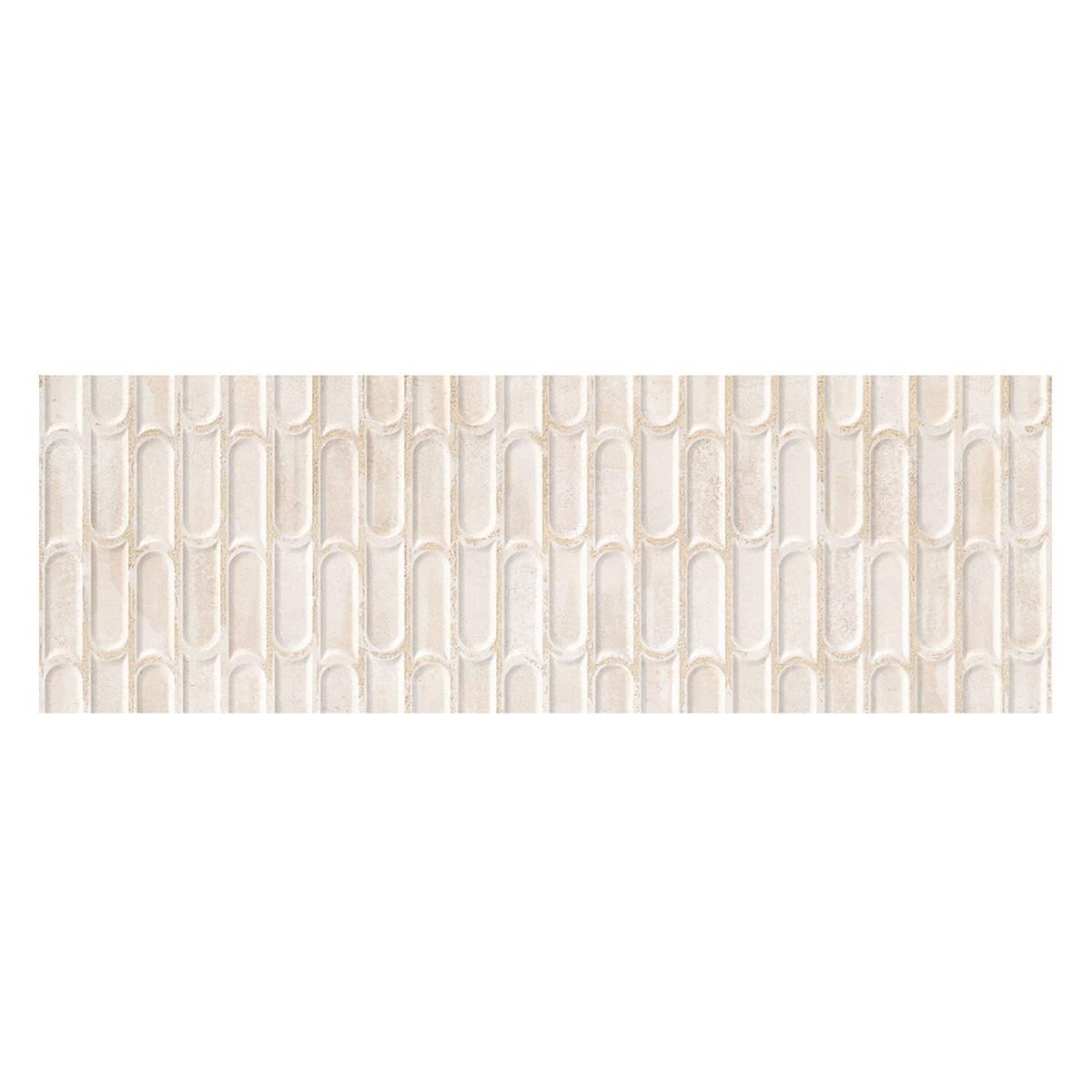 Mayólica Chrome Concept Crema Mate - 30X90 cm - 1.08 m2
