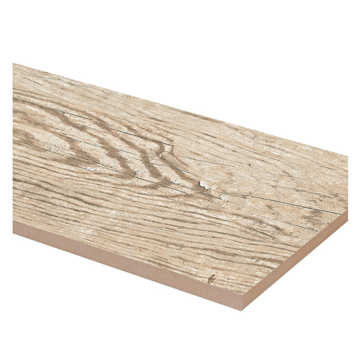 Porcelanato Umbria Crema Mate - 20X75 cm - 1.05 m2