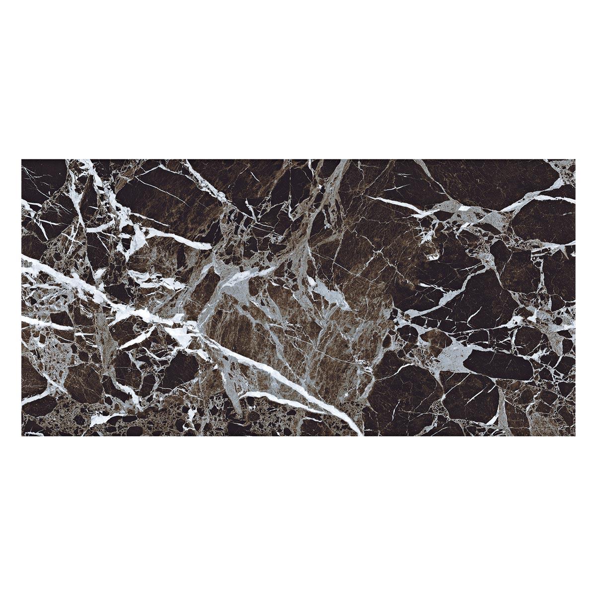 Porcelanato Zodiac Café Brillante - 60X120 cm - 1.44 m2