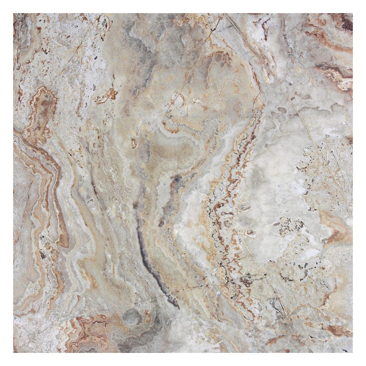Piso Oniciata II Marmolizado Noce - 60 x 60 cm - 1.80 m2