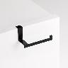 Porta Rollo Yass Lateral Para Baño - Negro