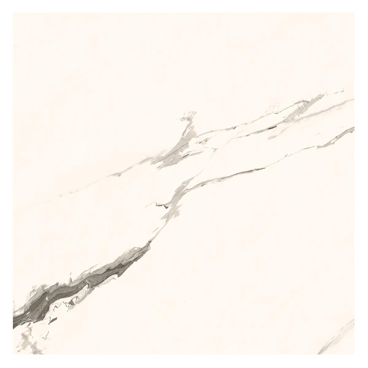Gres Porcelánico Calacatta Grey Super Gloss - 60 x 60 cm - 1.44 m2