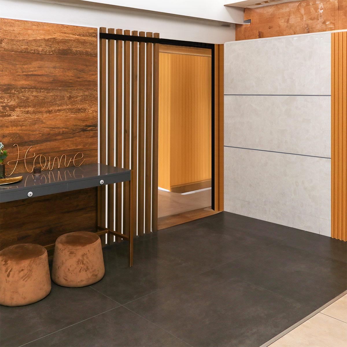 Porcelanato Tele Di Marmo Blanco Brillante - 60X120 cm - 1.44 m2