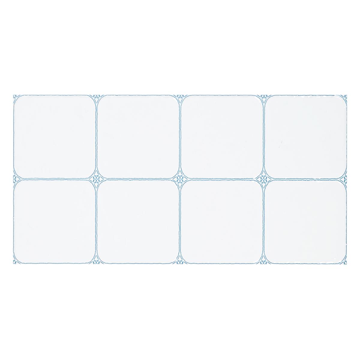 Mayólica Cubice Blanco Brillante - 30X60 cm - 1.44 m2