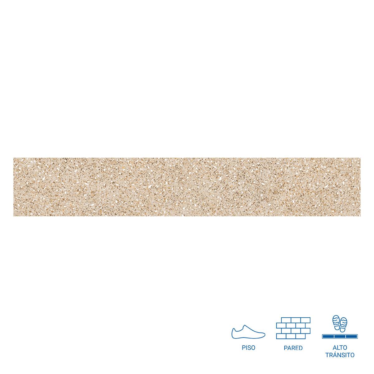 Gres Porcelánico Valentino Arena Small Jpuig - 19 x 118 cm - 1.34 m2