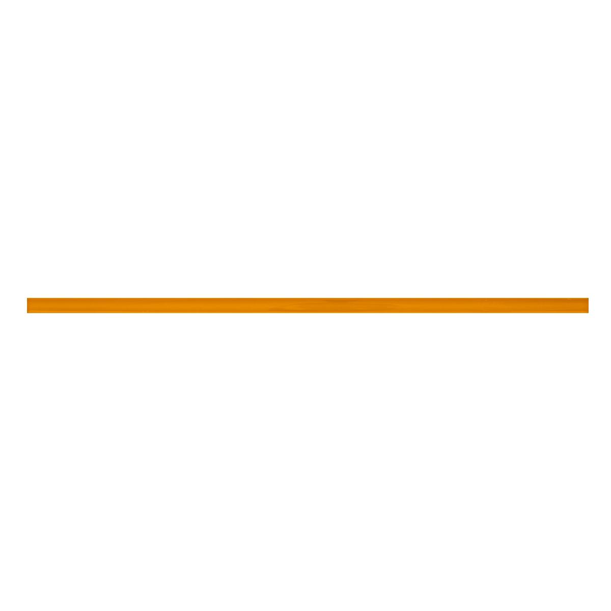 Lapiz Vidrio Naranja Brillante - 1X39 cm