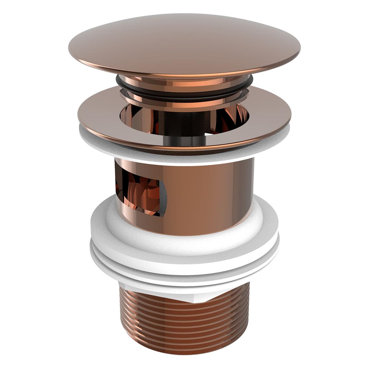 Desagüe Aqua Click Clack Waste - Oro Rosa