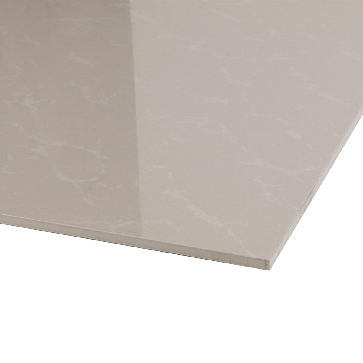 Porcelanato SYP6662 Beige Brillante - 60X60 cm - 1.44 m2