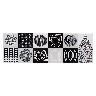 Listelo Rayan Negro Brillante - 15X45 cm - 1 pza