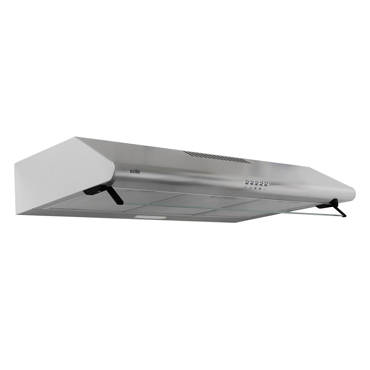 Campana Sole Hera 80Cm 1M Inox Acero Inox