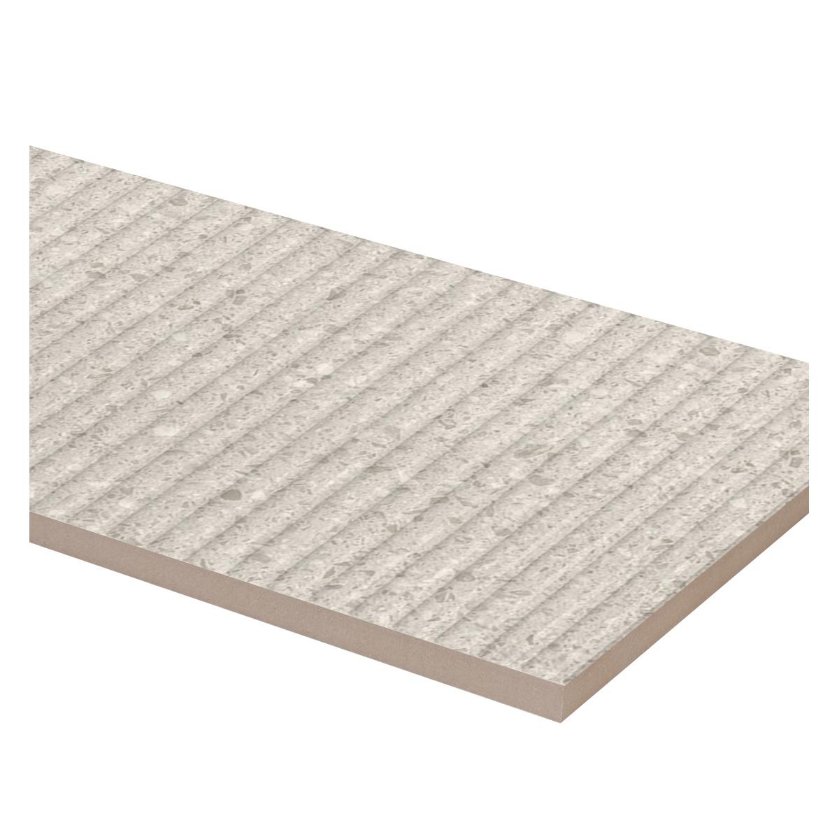 Mayólica Lithos Gris Claro Mate - 87.7X29.1 cm - 1.02 m2