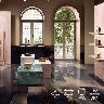 Porcelanato Tele Di Marmo Onyx Negro Brillante - 60X120 cm - 1.44 m2
