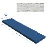 Porcelanato Aspen Blanco Mate - 17X52 cm - 0.89 m2