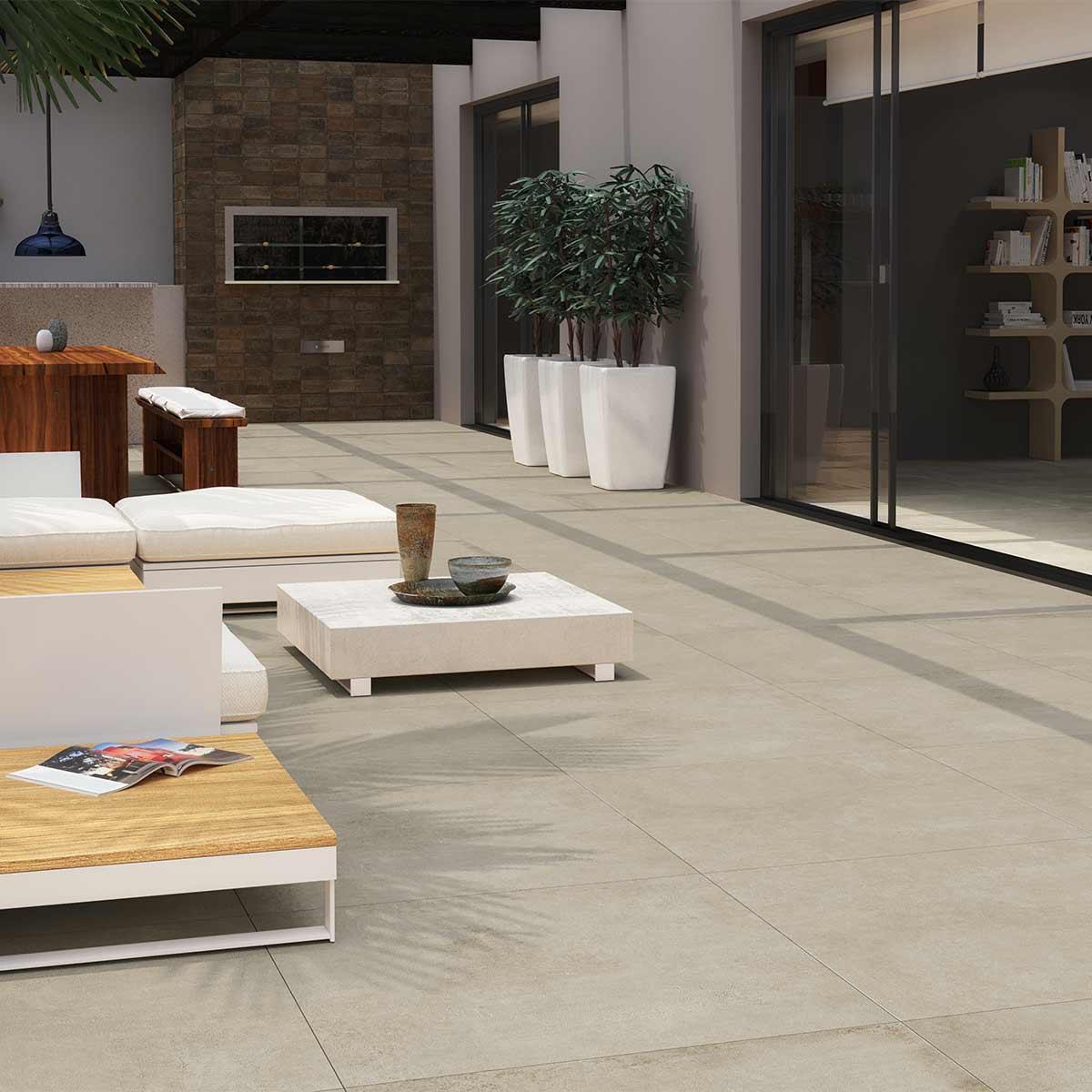 Porcelanato Detroit Almendra Mate - 87.7X87.7 cm - 1.54 m2