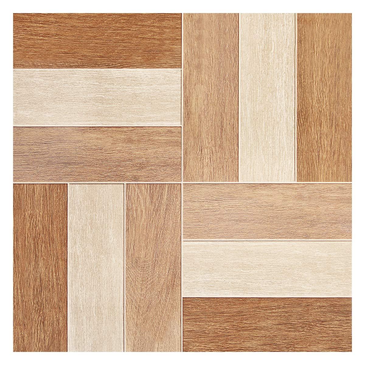 Piso Arkansas Madera Natural Brillante - 45X45 cm - 2.23 m2