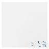 Porcelanato Súper White Blanco Brillante - 60X60 cm - 1.44 m2