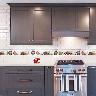 Listelo Chelsea Blanco Brillante - 17X60 cm - 1 pza