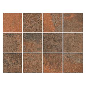 Gres Porcelanico Eliane Oxy Corten Mesh Mate Piscina 10X10 Caja 1.92 M2