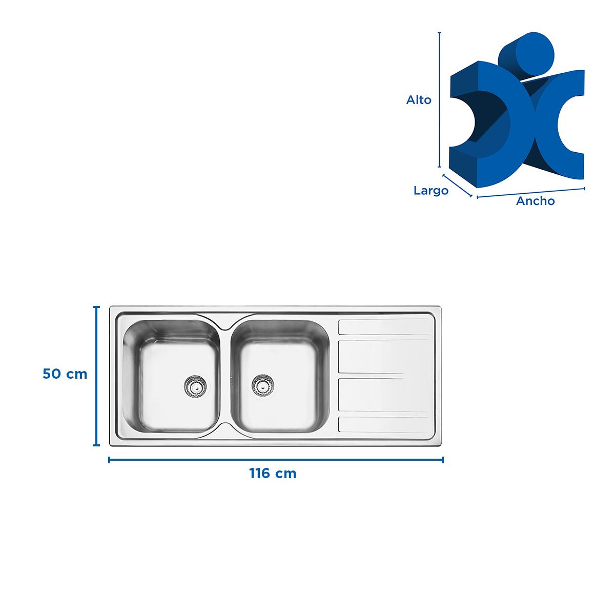 Lavadero Marea Plus Para Mesada