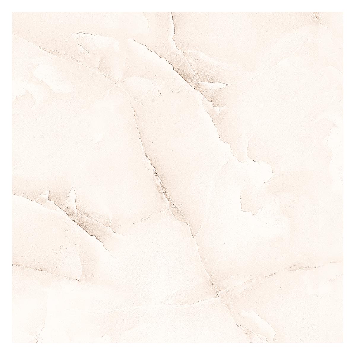 Porcelanato Marbled Blanco Brillante - 60X60 cm - 1.44 m2