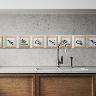 Listelo Sazo Blanco Brillante/Mate - 45X15 cm - 1 pza