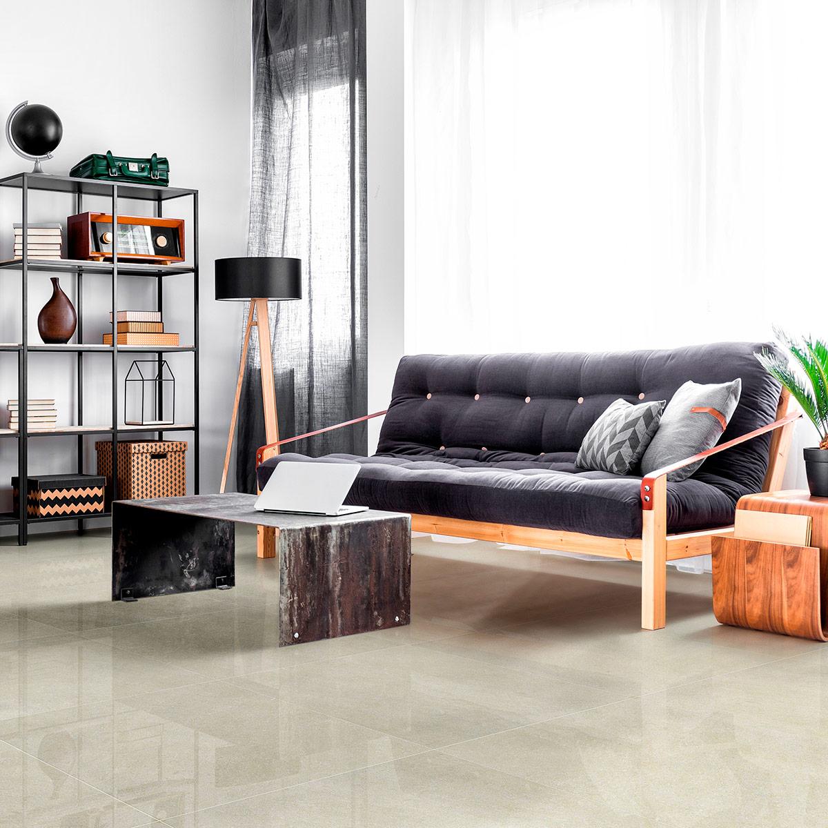 Porcelanato Fiorito Marfil Pulido - 60 x 60 cm - 1.44 m2